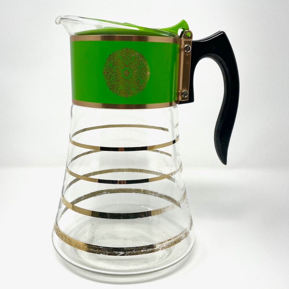VintageMCM David Douglas Flamware Glass Coffee Pot